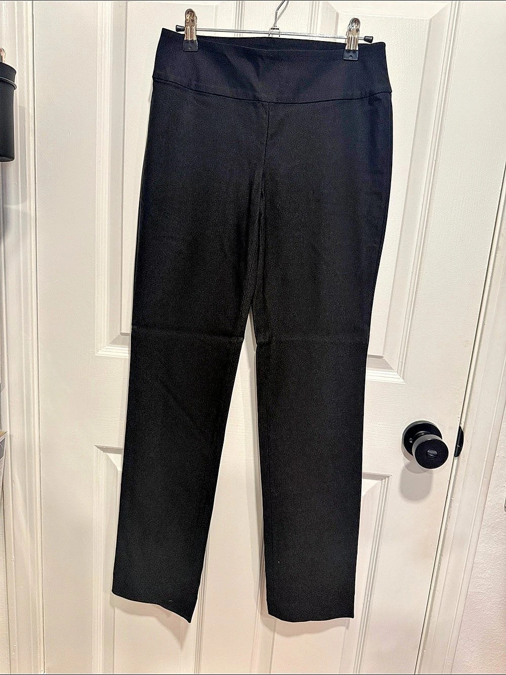 NIC+ZOE Black Straight Leg Pants NWT